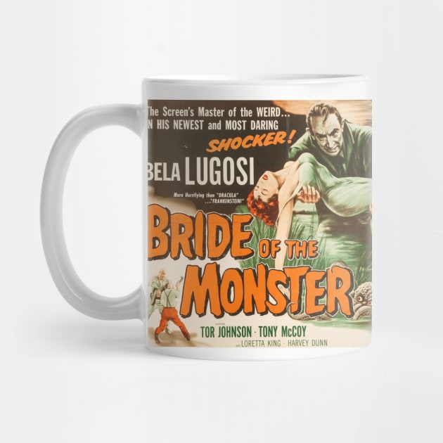 Bride of the Monster Movie Poster by MovieFunTime